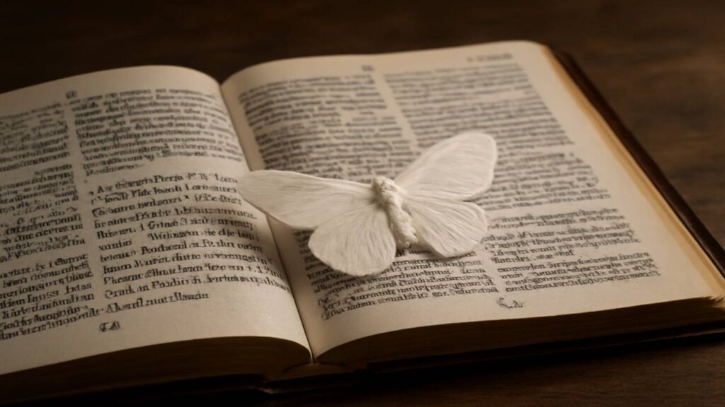 Bible Meaning of White Moth