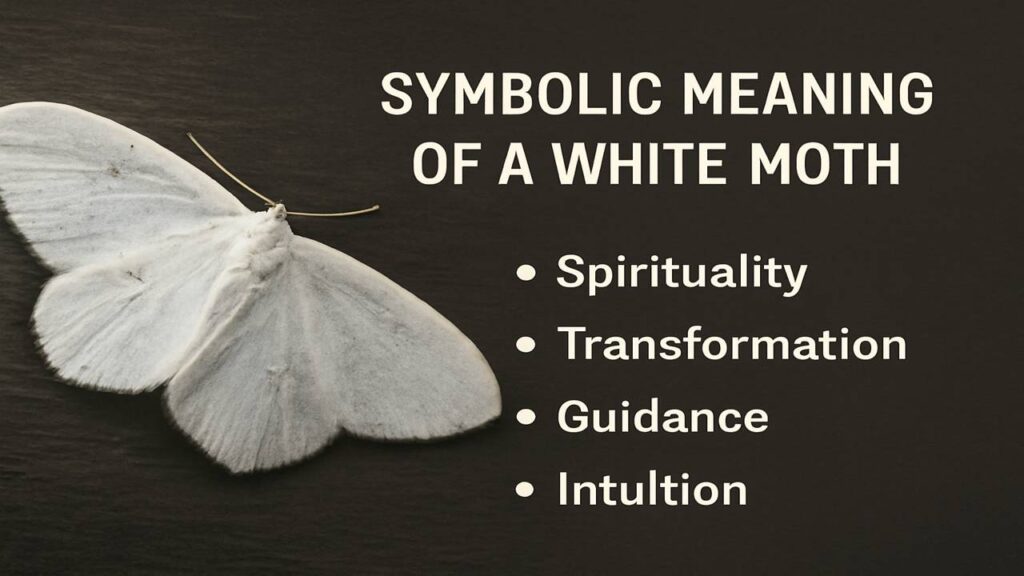 Symbolic Meaning of a White Moth