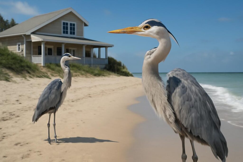 Herons Appear Near Your Home