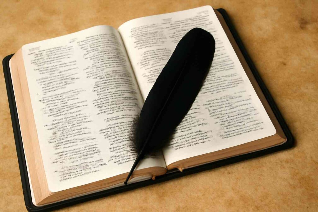 Biblical Meaning of a Black Feather