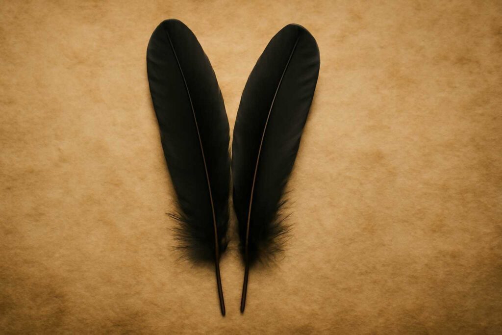 Twin Flame Meaning of a Black Feather