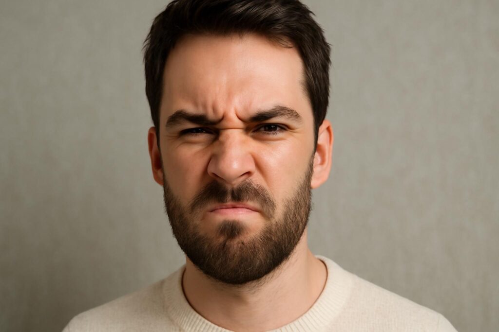 Nose Twitching in the Male