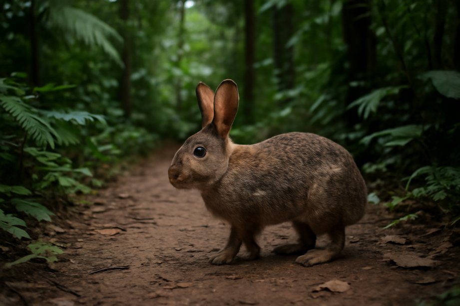 Rabbit Crossing Your Path