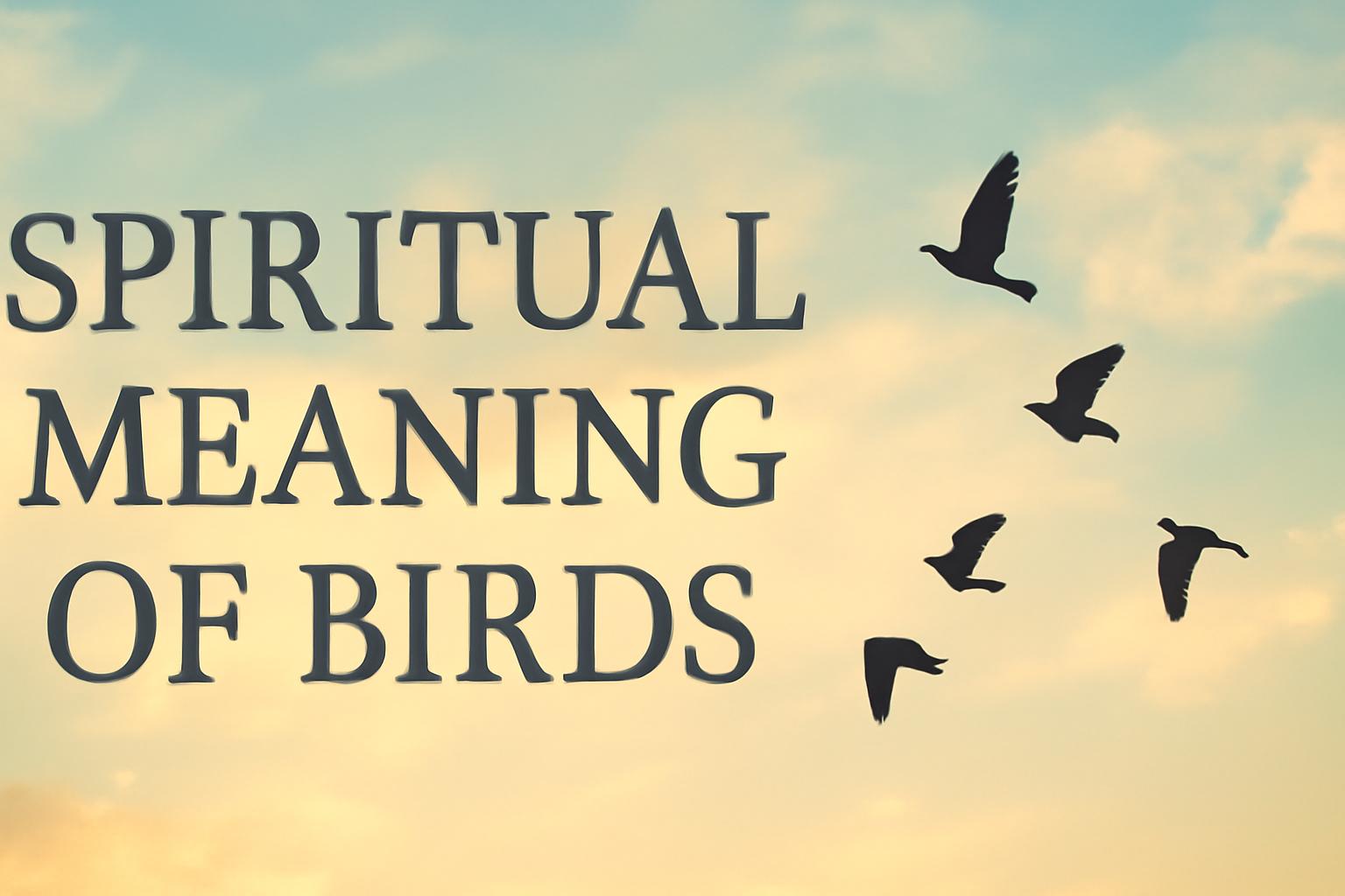 Spiritual Meaning of Birds