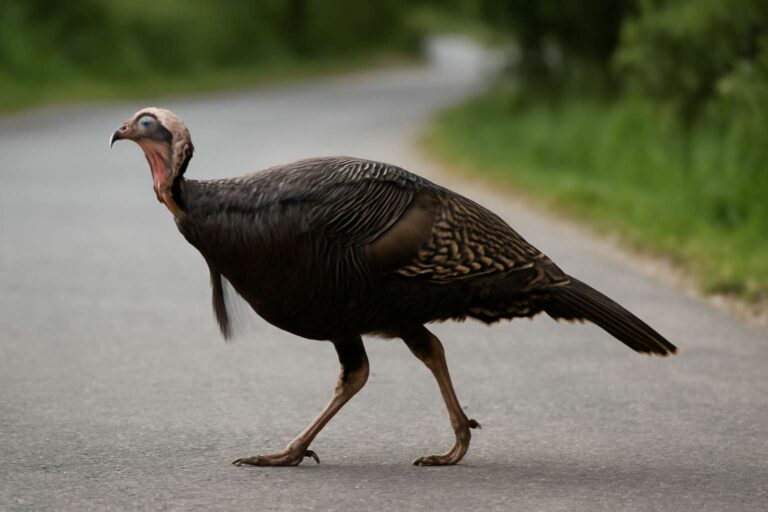 Turkey Crossing Your Path